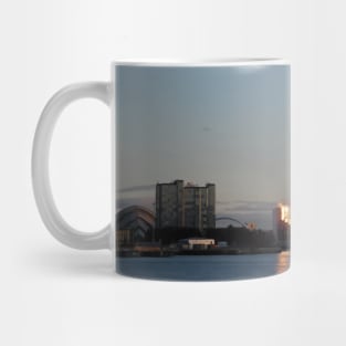 Scottish Photography Series (Vectorized) - River Clyde Sunset Mug